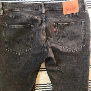 Levi's 512 33 x 30 Slim Tapered Jeans - Dark Gray